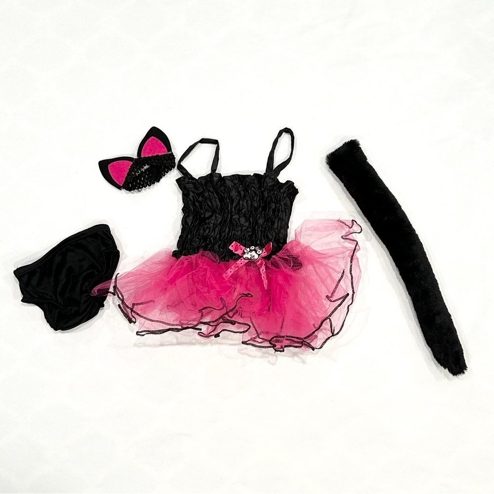 Rubie's Infant Toddler 4pc Cat Tutu Halloween Cosplay Costume